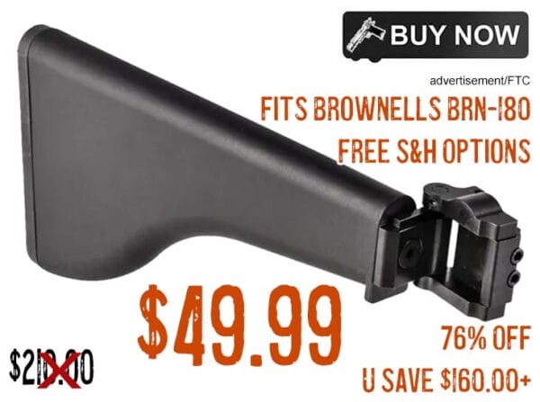 BROWNELLS BRN-180 Folding Stock lowest price