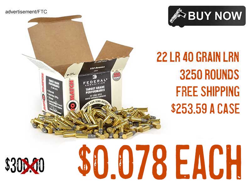 Federal Automatch 22LR 40 Grain LRN Ammo lowest price jan2024 aaa