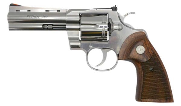 COLT Python 357 Mag 4.3" 6rd Stainless Revolver