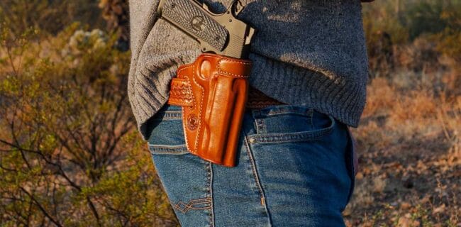 Galco's High Ready Chest Holster for SIG Sauer P320 XTEN Pistols