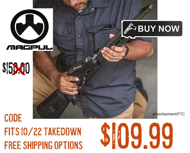 Magpul Ruger 10/22 Takedown Hunter X-22 Stock 9.99 FREE S&H CODE