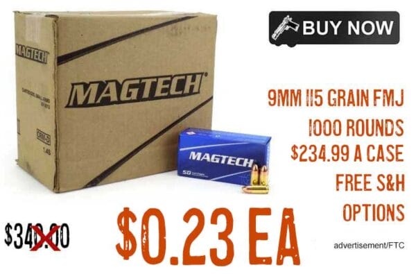 Magtech 9Mm 115 Grain Fmj Lowest Price Trueshot June2024