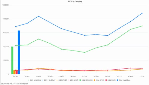 NICS Numbers for January 2024 Hold Steady at New Normal