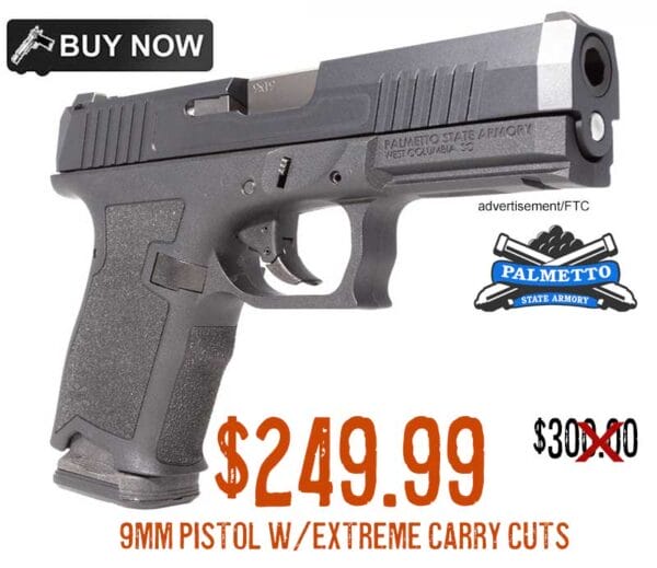PSA Dagger Compact 9mm Pistol With Extreme Carry Cuts lowest price