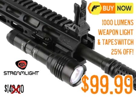 Streamlight ProTac Rail Mount 2 Weapon Light with Tapeswitch lowest price jan2025