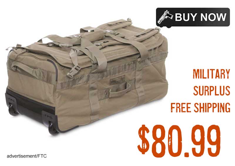 U.S. Military Surplus Deployment Bag lowest price