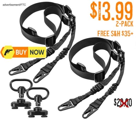 Gogoku 2-Pack Sling & 2-Pack Sling Swivel Adapter Sale jan2025