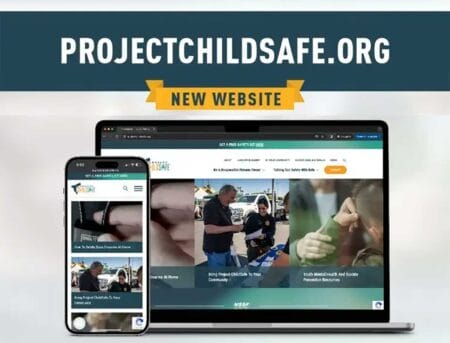 New Project Childsafe Website screengrab