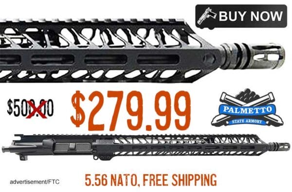 PSA MID-LENGTH 5.56 NATO NITRIDE TIMBER CREEK ENFORCER UPPER lowest price march2024