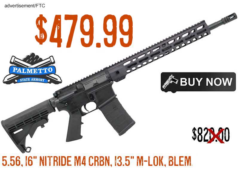 PSA PA-15 5.56 AR-15 Rifle Nitride M4 Carbine BLEM lowest price july2024