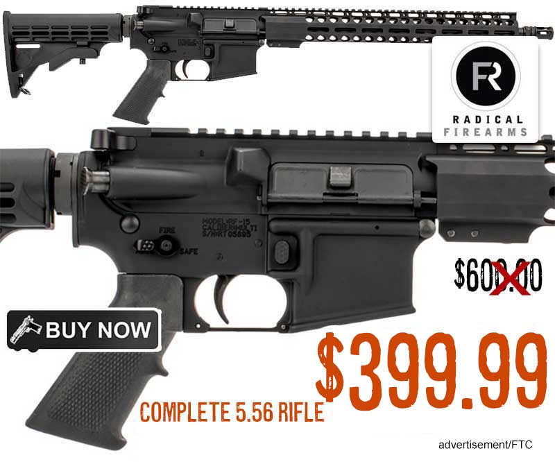 Radical Firearms RF-15 Cmplt 5.56 Rifle M-LOK Handguard 9.99