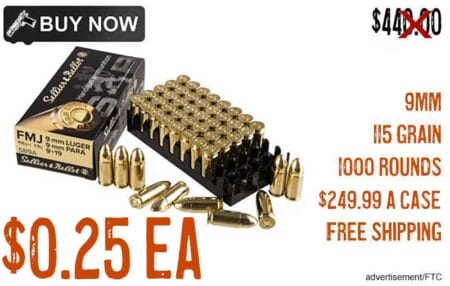 Sellier & Bellot 9mm 115gr Ammo 100 Rond june2024aa lowest price