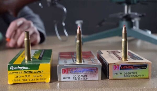 30-30 Winchester ammo ammunition