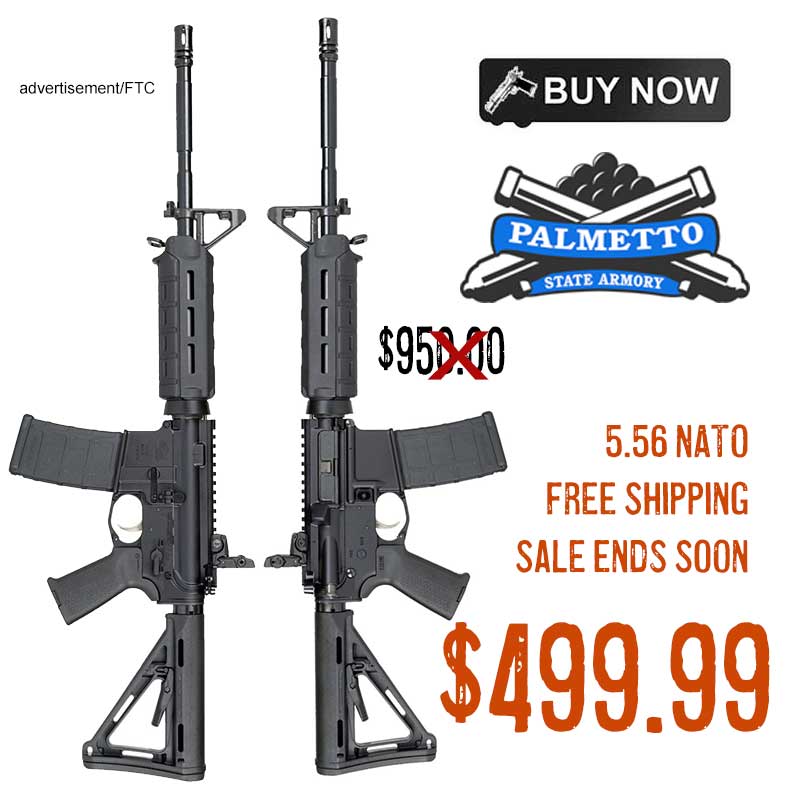 PSA PA-15 M4 Carbine 5.56 Rifle $499.99 with FREE Shipping