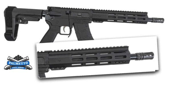 Palmetto State Armory HEX Rail on a Gen2 KS-47 Pistol