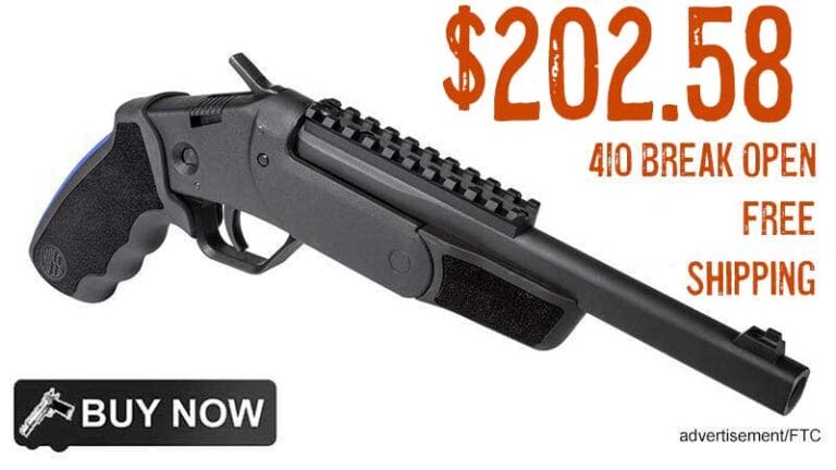 ROSSI Brawler 410Ga Break Open Single Shot Pistol $202.58 FREE S&H