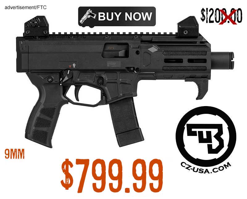 CZ-USA Scorpion 3+ Micro 9mm Pistol Lowest Price july2024