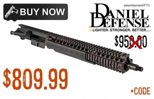 Daniel Defense M4A1 Stripped SOCOM 5.56 Upper Receiver sale deal discount oct2024