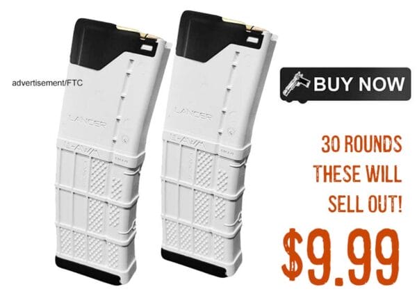 Lancer L5AWM AR15 5.56X45.223 Arctic White 30-Round Magazines lowest prices