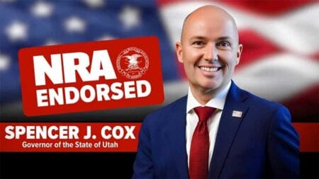 NRA's Political Victory Fund Endorses Utah Governor Spencer Cox for Re-election