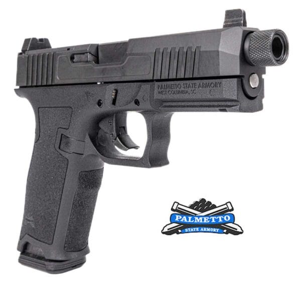 PSA Dagger Full Size - S 9mm Pistol With Extreme Carry Cut Doctor Slide & Threaded Barrel, Black