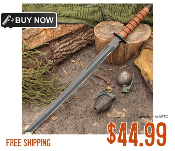 Replica US Marine 1942 Combat Sword