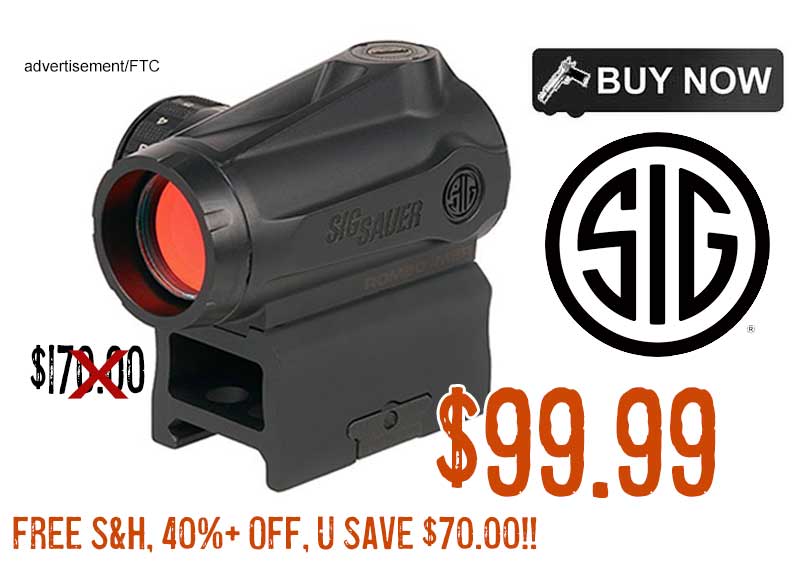 Sig Sauer Romeo MSR Gen II Compact Red Dot Sight lluminated Reticle lowest price