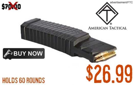 ATI Schmeisser 5.56 .223 AR15 60Rd G2 MLE Magazine nov2024