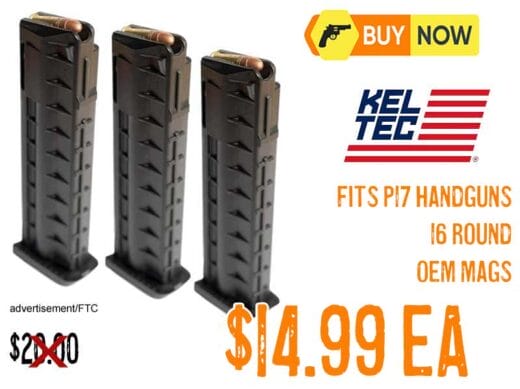 Kel-Tec P17 OEM .22LR 16 Round Magazines lowest Price jan2025