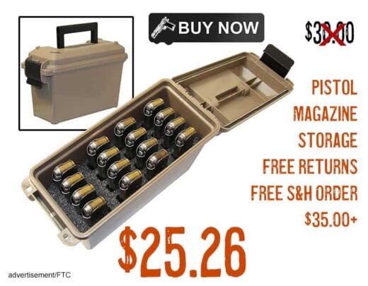 MTM TMC1911 Pistol Magazine Storage Cans lowest price nov2024