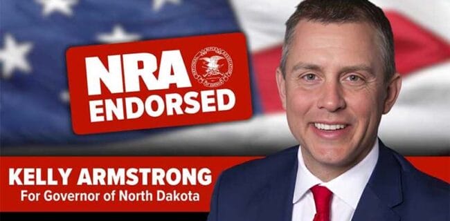 NRA Political Victory Fund Endorses Kelly Armstrong in the North Dakota Gubernatorial Primary