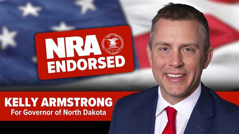 NRA Political Victory Fund Endorses Kelly Armstrong in the North Dakota Gubernatorial Primary