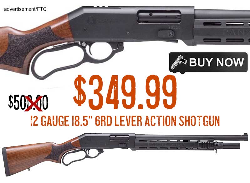 Panzer EG-220 Tactical 12 Gauge Lever Action Shotgun $349.99