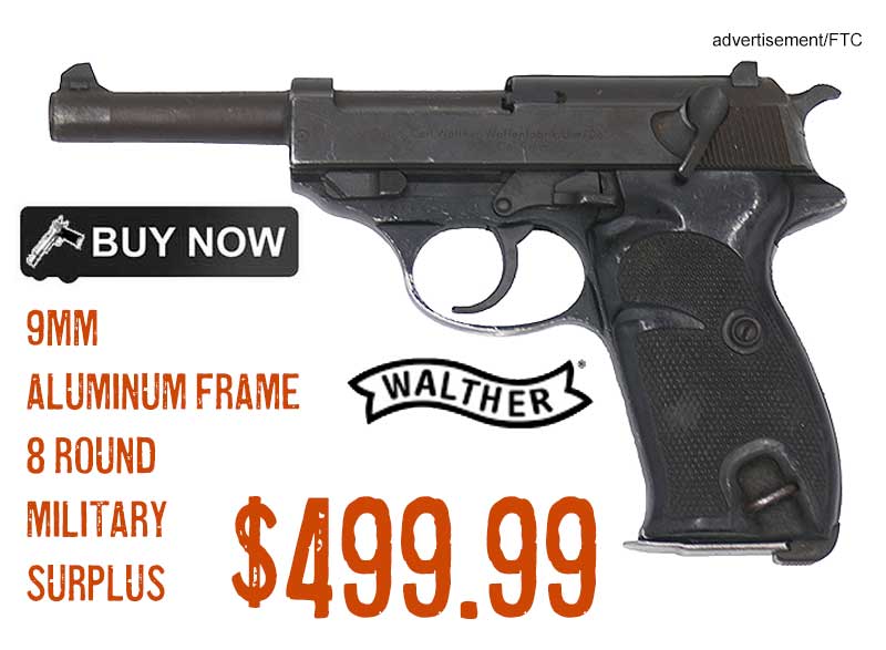 Walther Arms P38 Post War Surplus 9mm Pistol lowest price