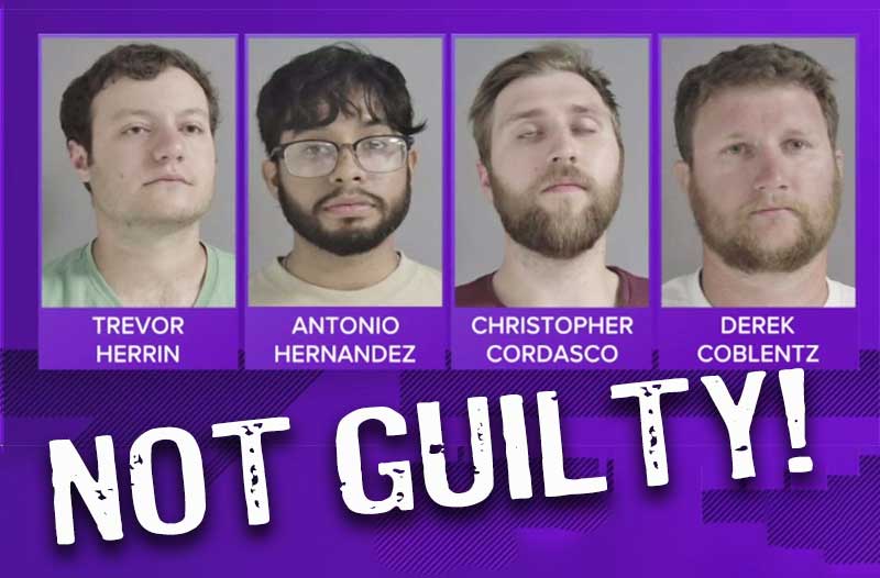 4 Men NOT Guilty in Bogus Gun Charges Case in Gloucester County, VA