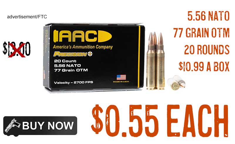 AAC 5.56 NATO Ammo 77 Grain OTM lowest price