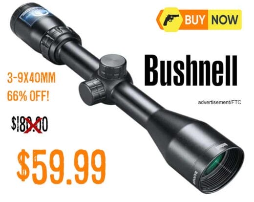 Bushnell Banner 3-9x40mm Matte Black Riflescope lowest price feb2025