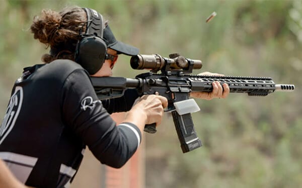 Miculek easily defended her High Lady title through eight field courses and four speed shoots using a SIG M400 with ROSE features and a TANGO6T riflescope, a P320-DH3 pistol with ROSE features and a ROMEO1 Pro optic, and SIG SAUER Match Elite competition ammunition.