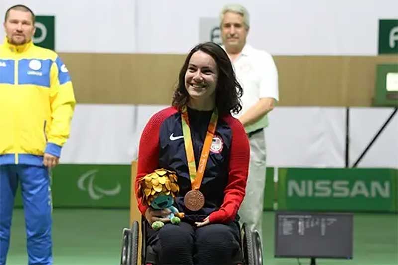 Mckenna Geer won a bronze medal at the Rio 2016 Olympics. Photo Courtesy of USA Shooting.