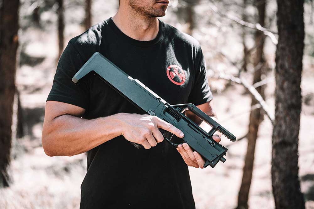 Zev and Magpul are working to create the Folding Defensive Pistol (FDP-9) and the Folding Defensive Carbine (FDC-9).