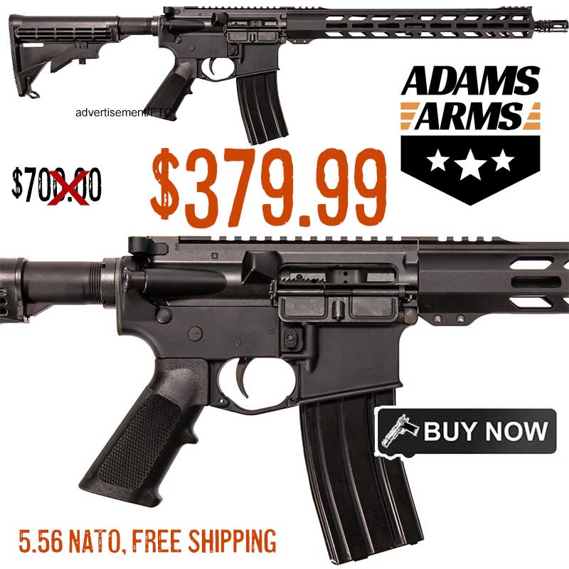 Adams Arms Voodoo Witch Doctor 5.56 Rifle & Mag lowest price