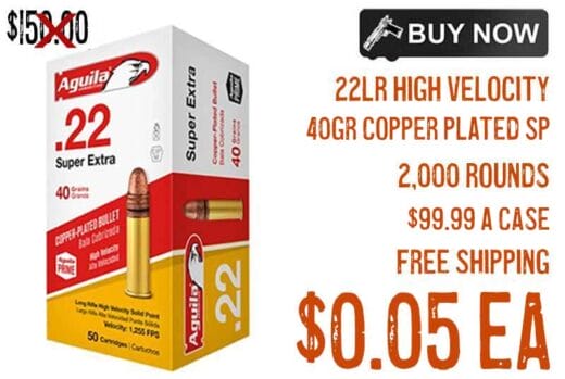 Aguila Super Extra High Velocity 22LR Ammo Sale Deal Discount dec2024 update