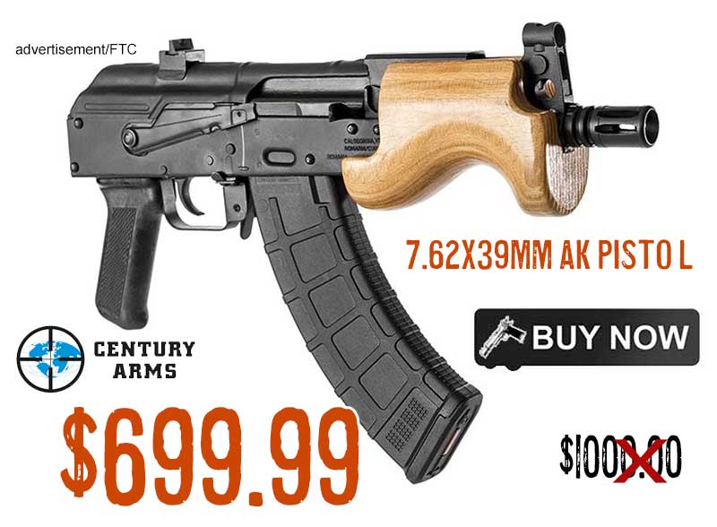 Century Arms Micro Draco 7.62x39mm AK Pistol lowest price