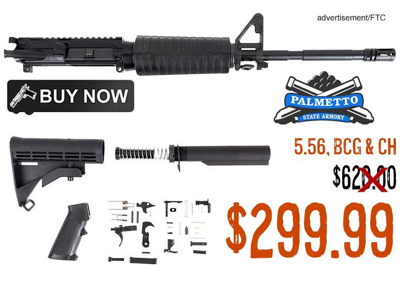 PSA Freedom AR15 Rifle Kit 5.56 16 M4 Carbine-Length lowest price oct2024