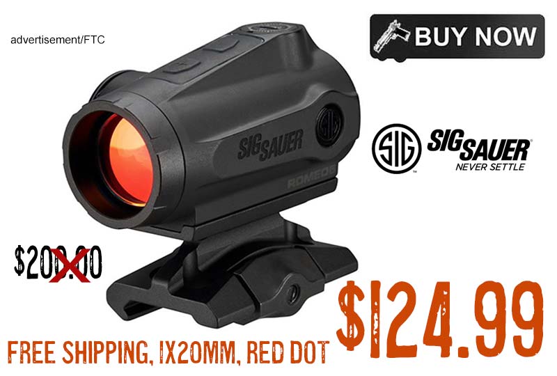 Sig Sauer ROMEO5 Gen II 1x20mm Dot Sight lowest price