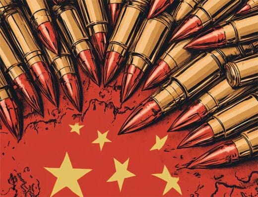 China Choke Hold on Critical U.S. Ammunition Components MIDJOURNEY