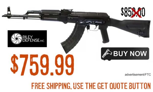 Riley Defense RAK-47-P 7.62x39 Semi-Auto AK47 Rifle lowest price