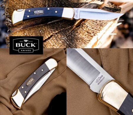 Buck Knives 110 Folding Hunter Knife - 60th Anniversary Edition