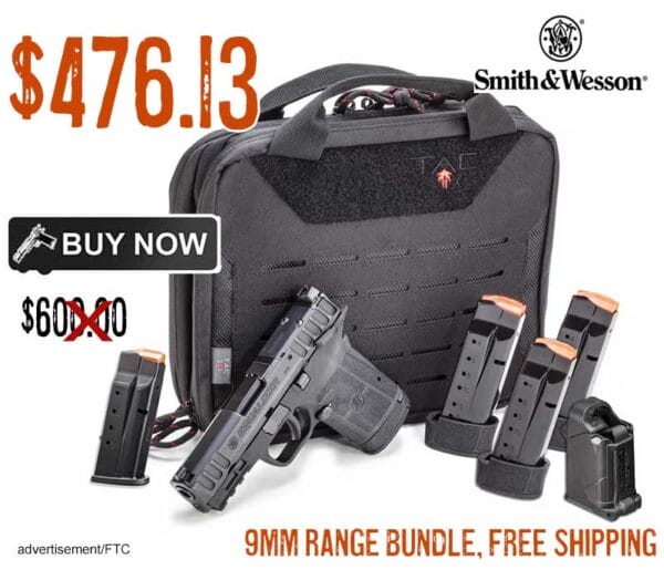 SMITH & WESSON Equalizer 9mm Range Bundle lowest price