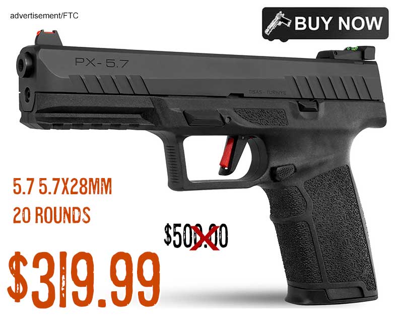 Tisas PX-5.7 5.7x28mm Pistol lowest price